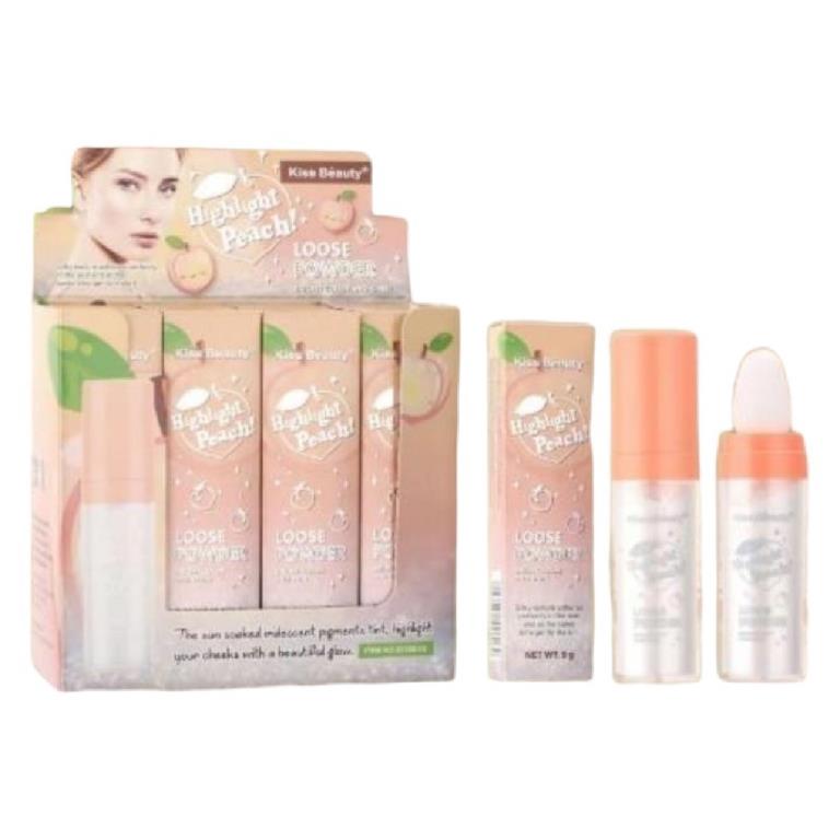 Kiss Beauty biri veido pudra su švytėjimo efektu