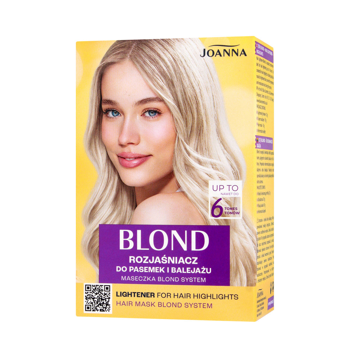 JOANNA Blond Šviesinimo priemonė pasemkams ir balėjai 6 tonais