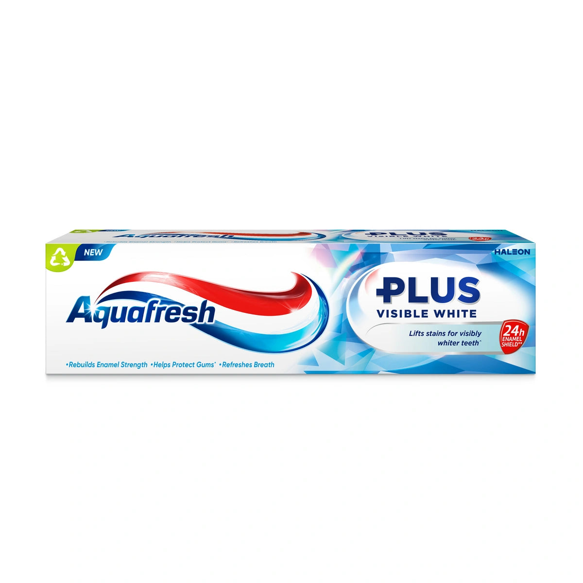 AQUAFRESH Plus Dantų pasta balinanti - Visible White 75 ml