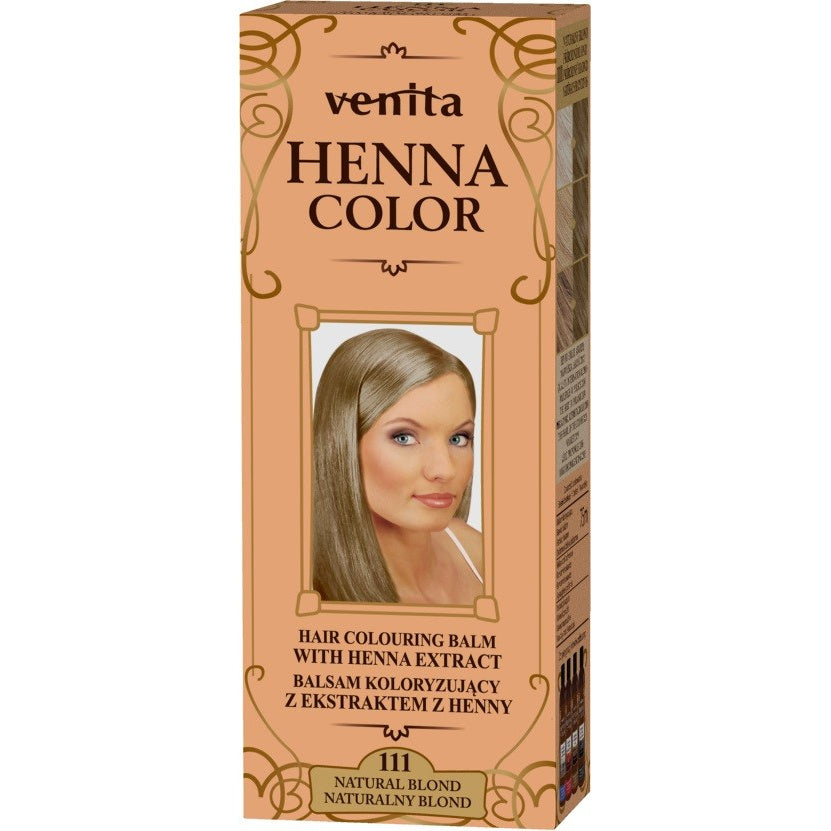 VENITA Henna Color Balsamas su henna - 111 Natūralus Šviesus
