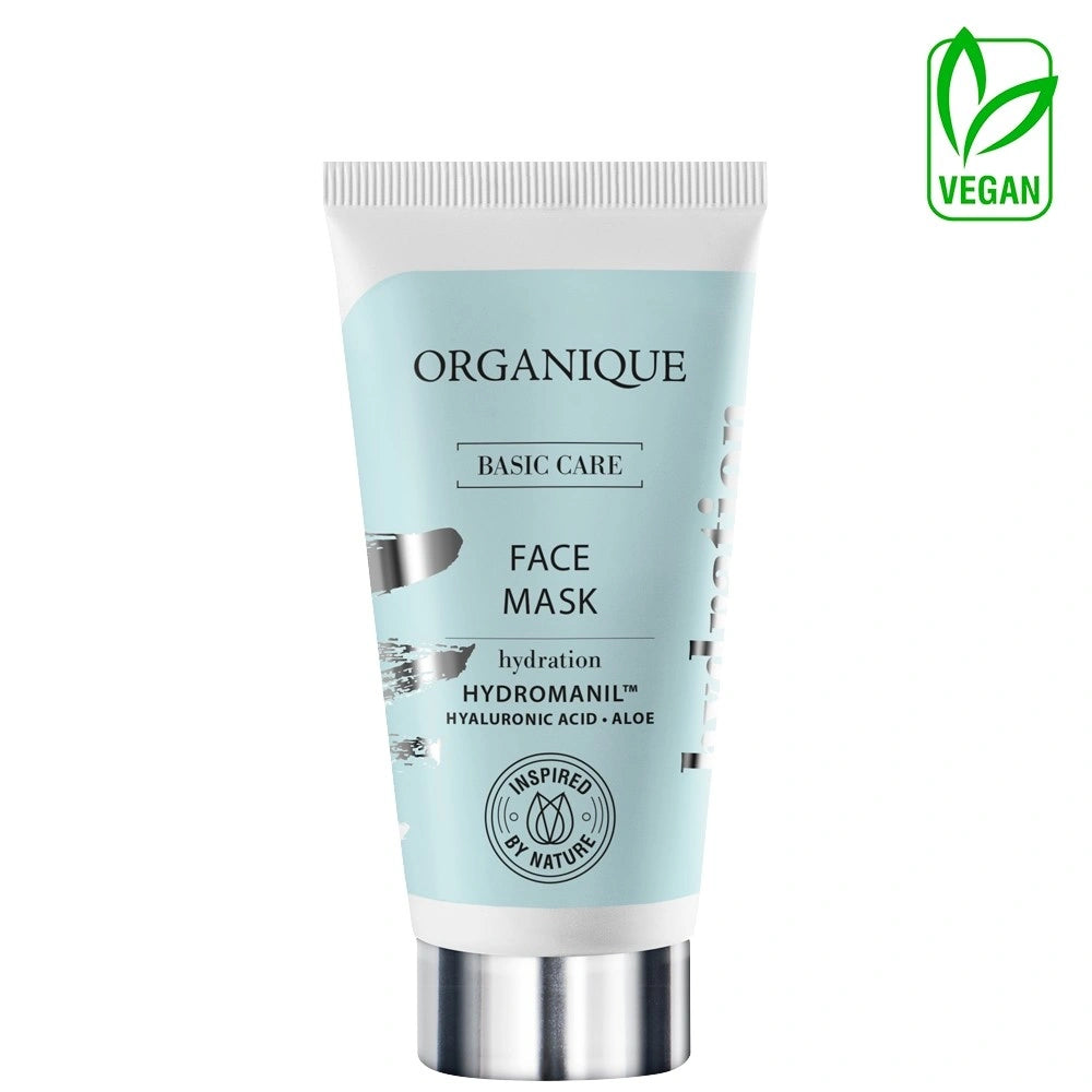 ORGANIQUE Basic Care Drėkinamoji veido kaukė 50 ml