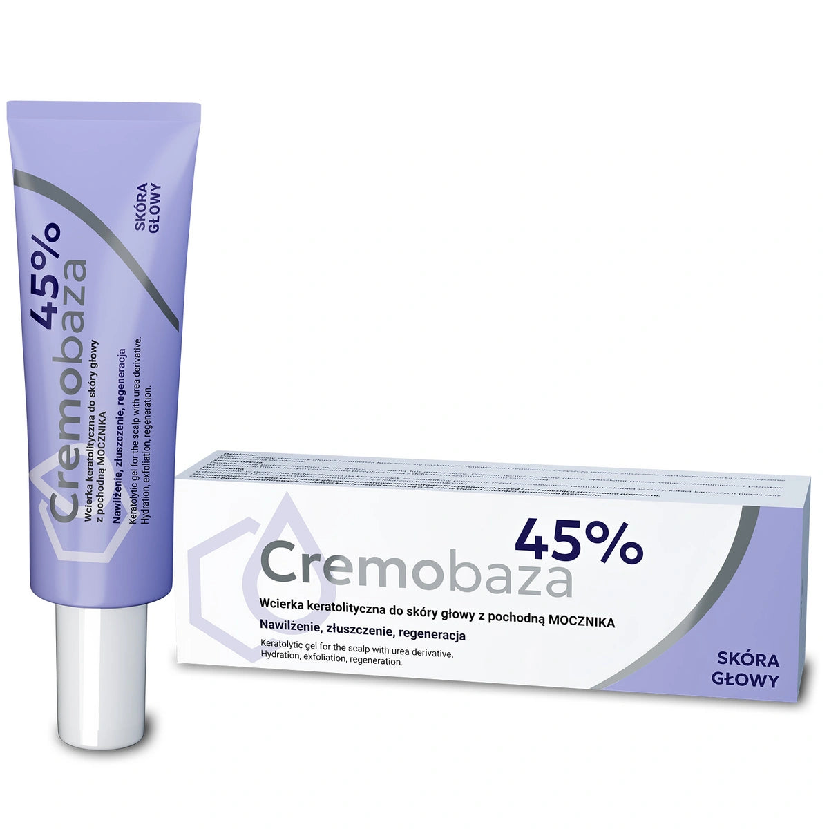 CREMOBAZA 45% Keratolitinė priemonė galvos odai 30 g