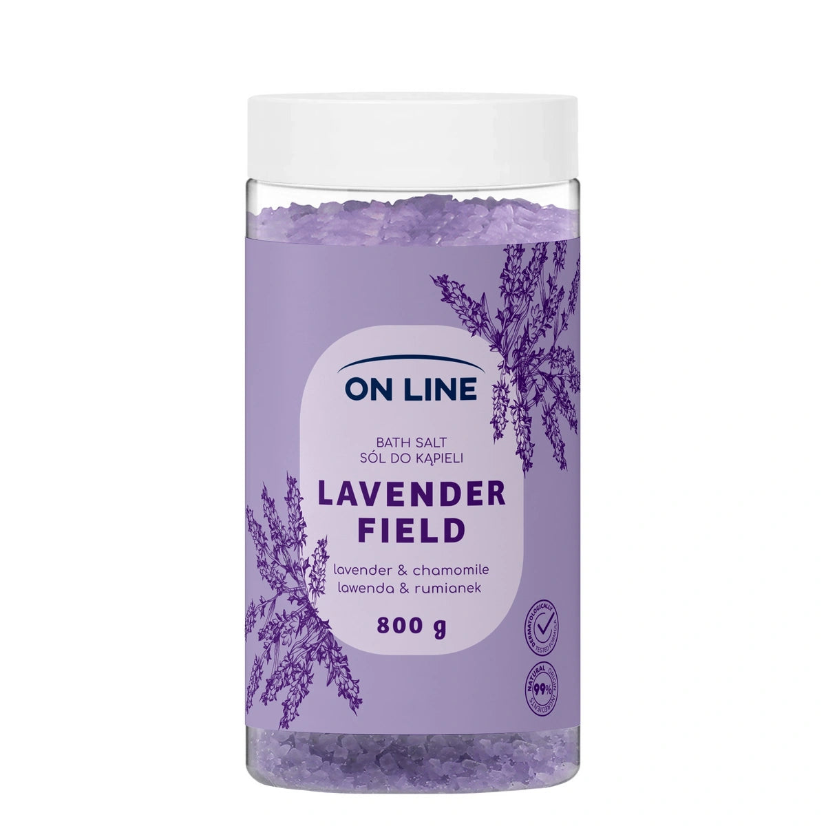 ON LINE Druska voniai Lavender Field 800 g