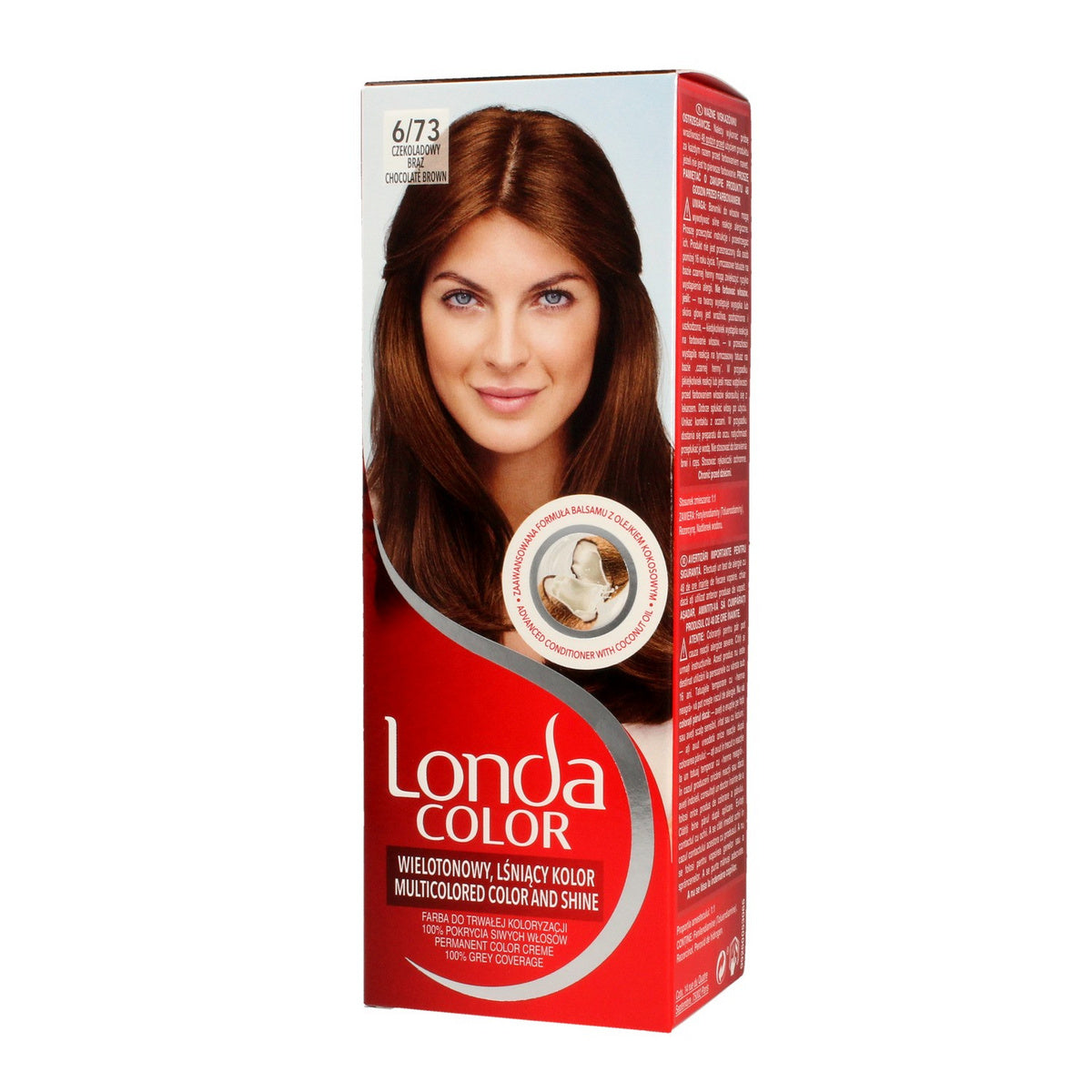 Londacolor Cream Plaukų dažai nr. 6/73 šokoladinis rudas 1op.