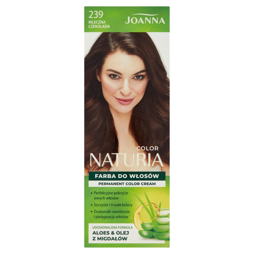 JOANNA Naturia Color Plaukų dažai nr. 239 Pieninė šokoladas