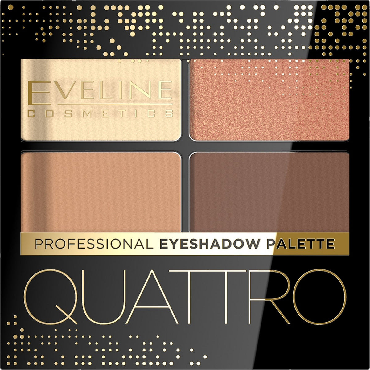 EVELINE Quattro Paletė 4 Akių Šešėlių Nr. 01 3.2 g