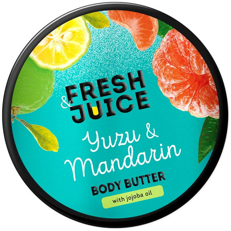 FRESH JUICE Kūno sviestas Yuzu ir Mandarinas 200 ml