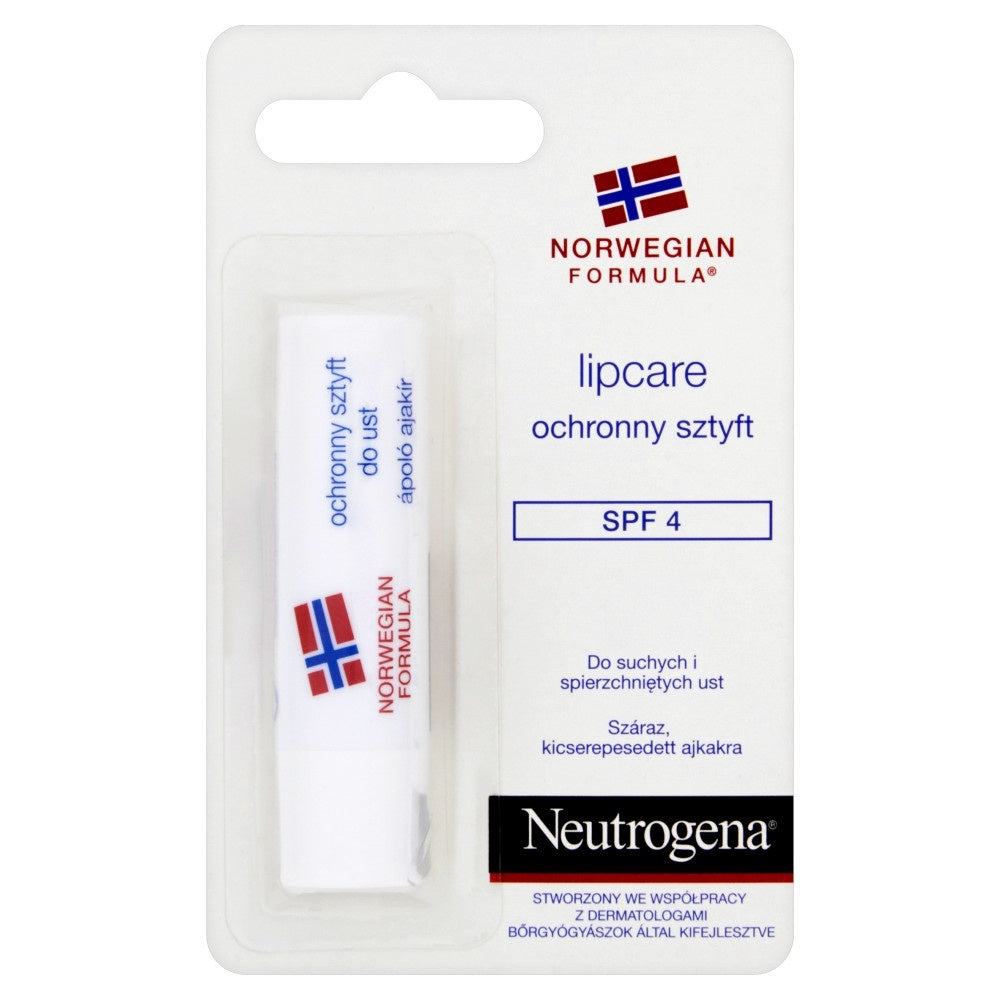 Neutrogena Formulė Norvegiška Apsauginė lūpų pieštukė SPF 4 4,8 g