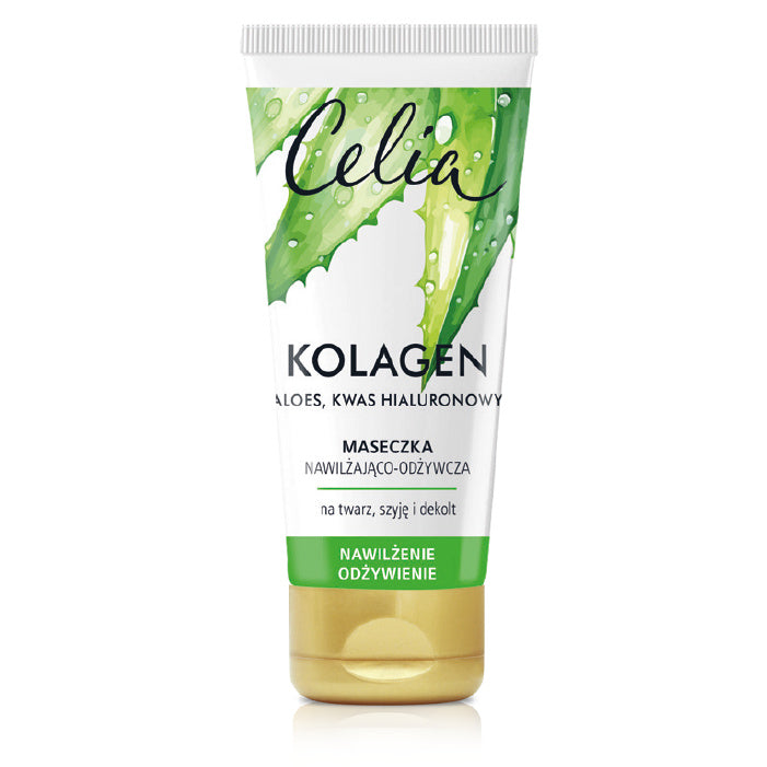 Celia Kolagan drėkinamoji-maitinamoji veido kaukė 60 ml