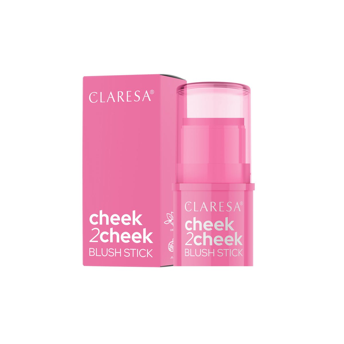 CLARESA Cheek 2 Cheek Kreminė skaistalų pieštuko forma nr 01 Candy Pink 5,5 g