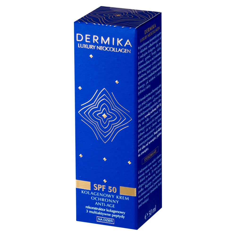 DERMIKA Luxury Neocollagen Kolageninis apsauginis kremas Anti-Age dienai SPF50 50 ml