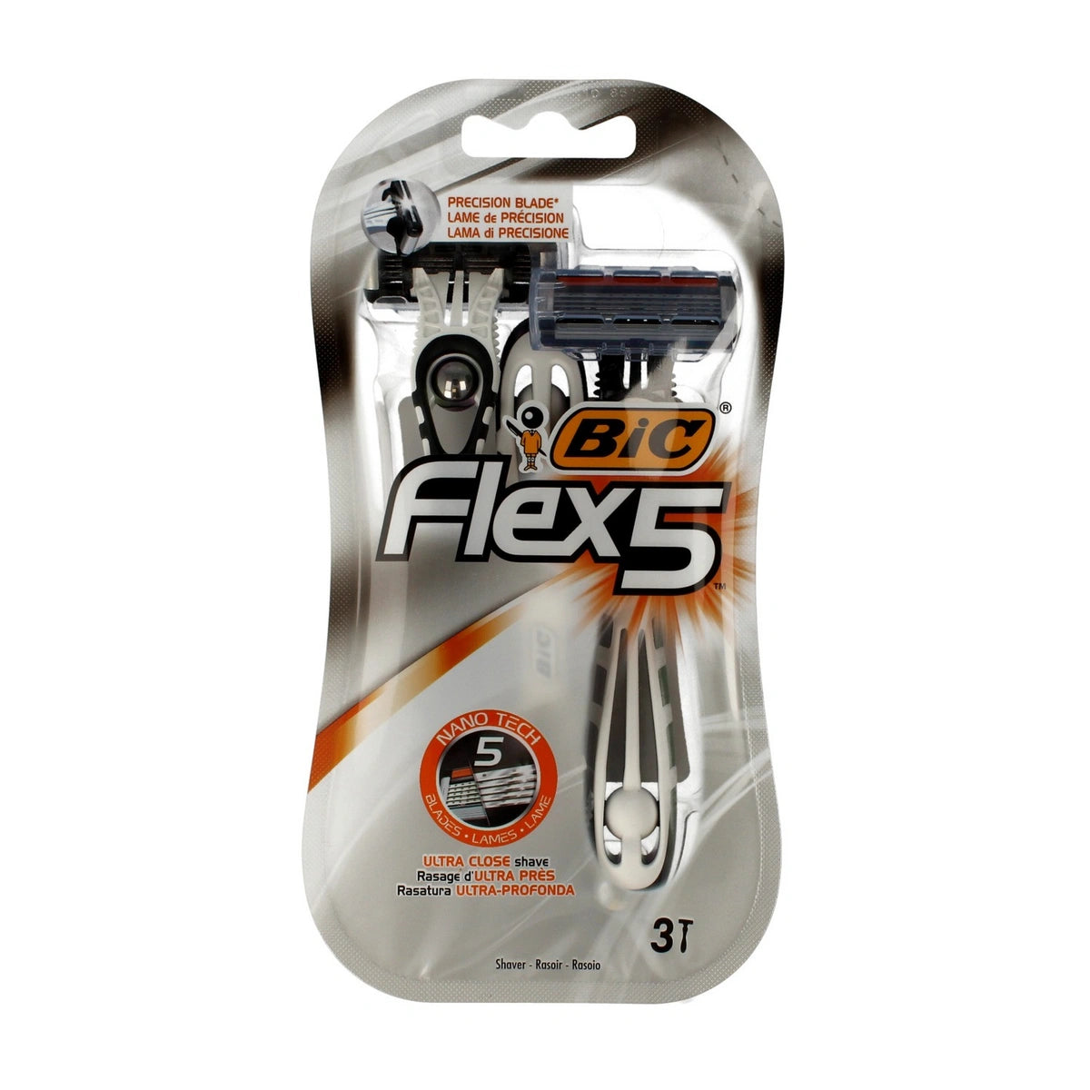 Bic Flex 5 skutimosi skustuvas 1vnt.-3vnt.