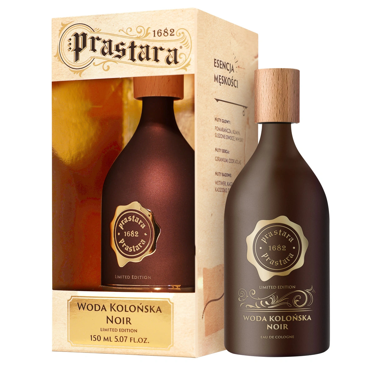 PRASTARA Noir Kvepalai vyrams 150 ml - ribota leidyba