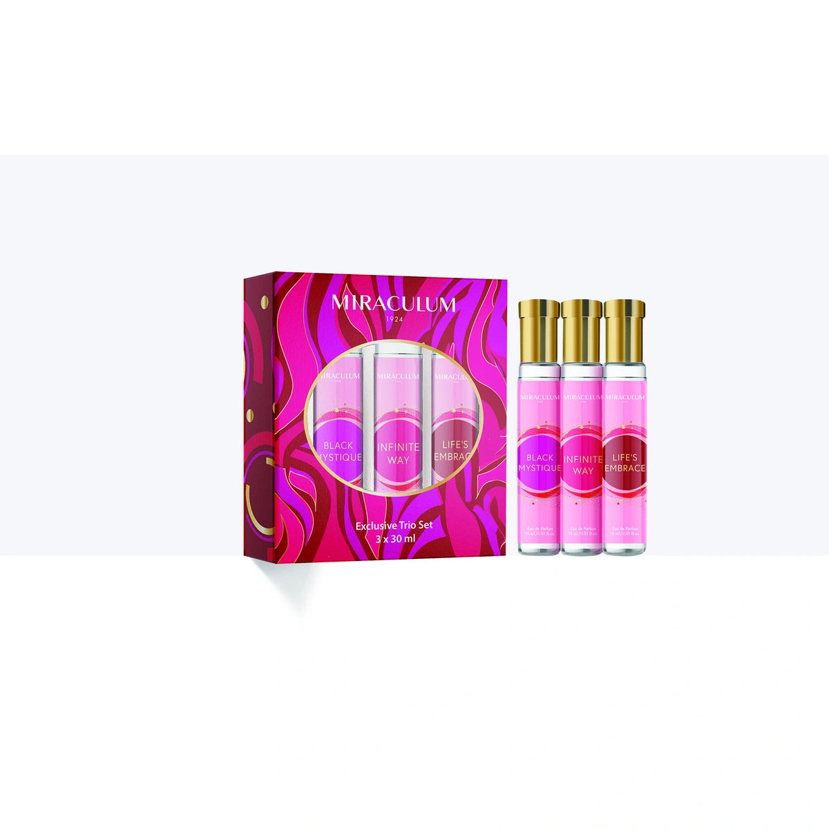 MIRACULUM Dovanų rinkinys Kvepalai 3 x 30 ml