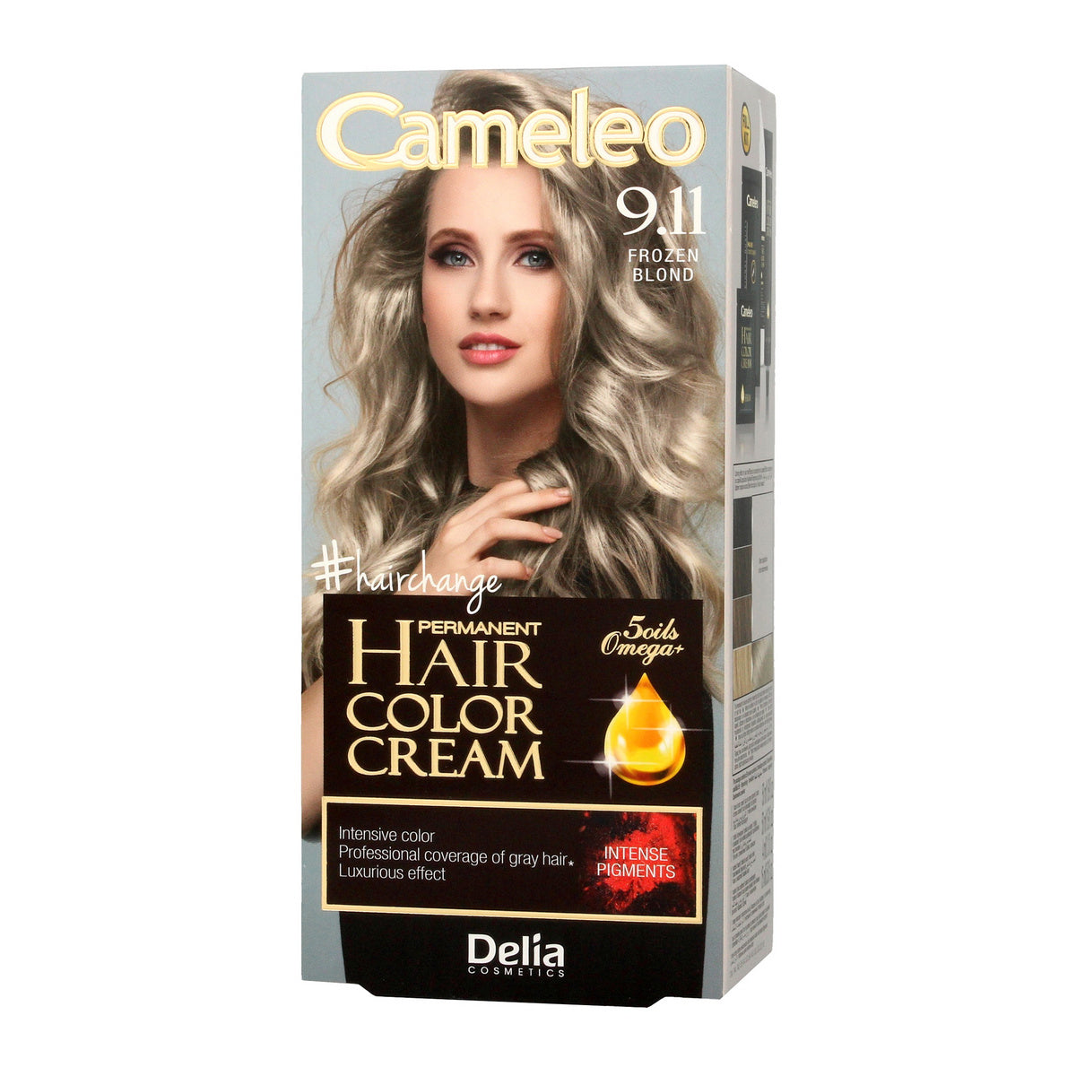 DELIA COSMETICS CAMELEO OMEGA Nuolatinė spalva 9.11 Frozen Blond
