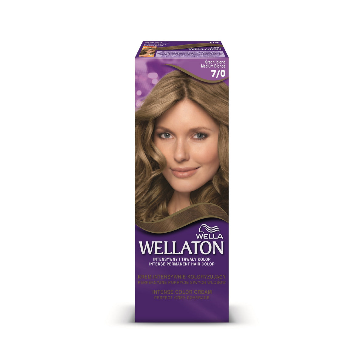Wella Wellaton Intensyviai dažantis kremas nr. 7/0 - Vidutinis šviesus