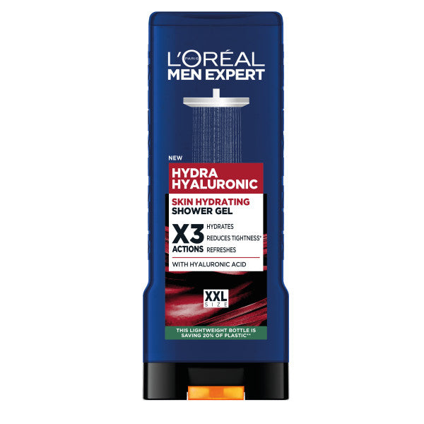 LOREAL Men Expert Dušo gelis Hydra Hyaluronic - 400 ml