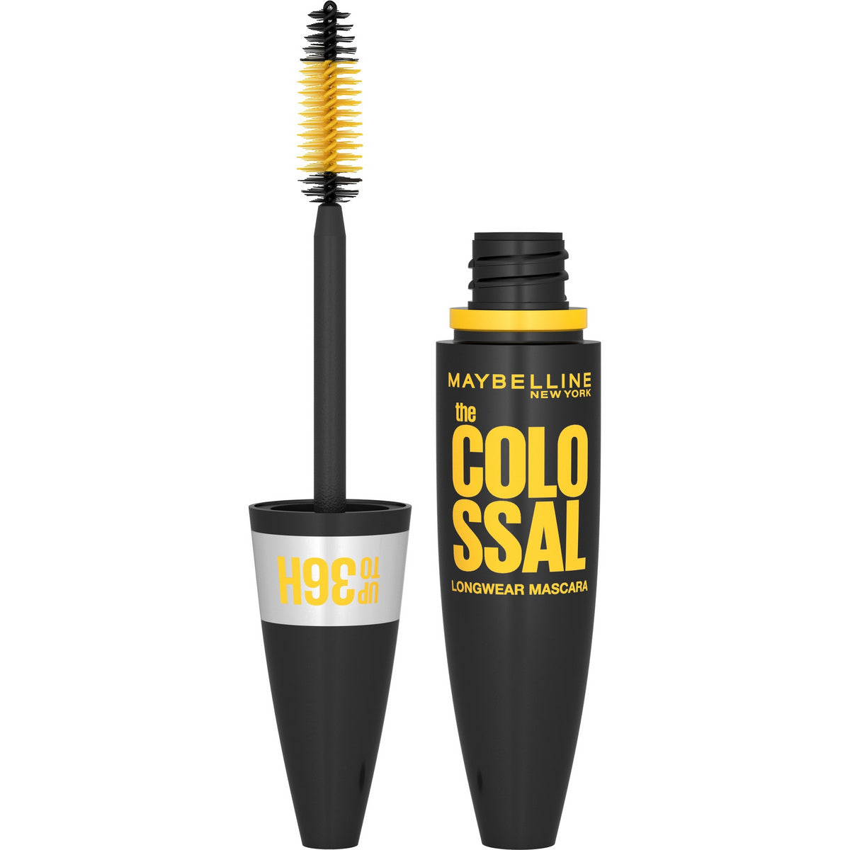 MAYBELLINE Colossal blakstienų tušas Longwear 36H juodas 10ml