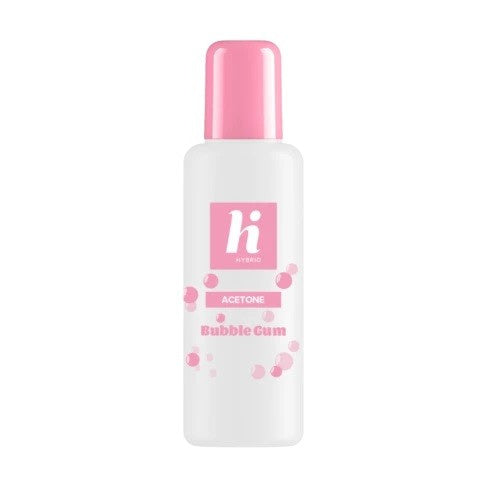 HI HYBRID Aceton nagelų lakui pašalinti Bubble Gum 125 ml