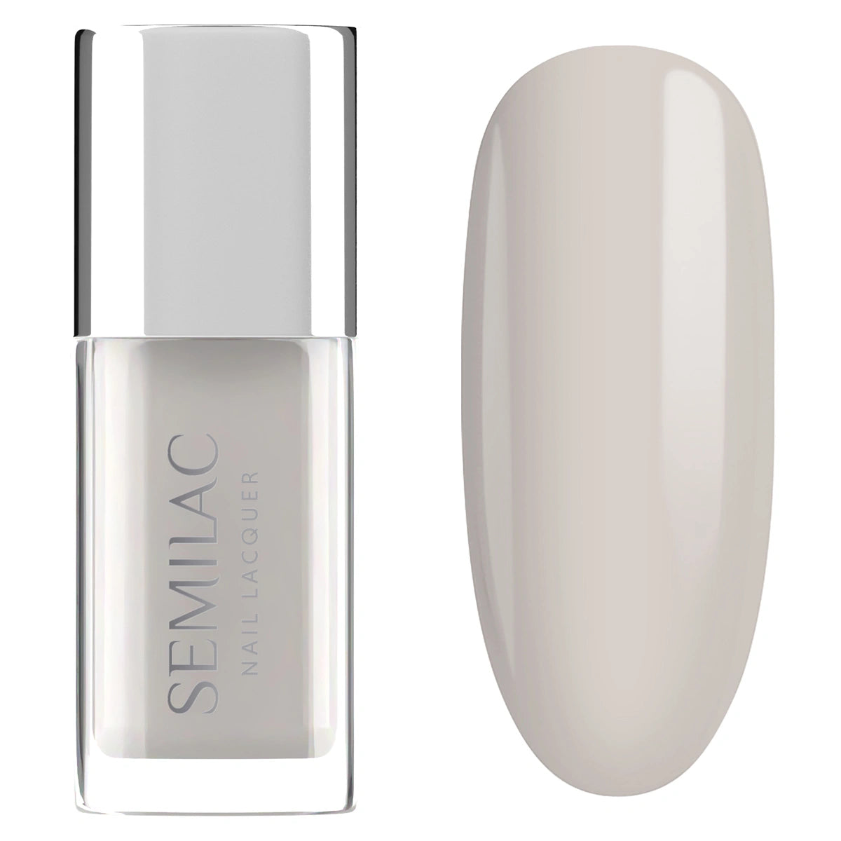 SEMILAC Klasikinis nagų lakas 101 Sheer Nude 9 ml