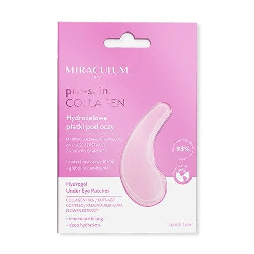 Miraculum Collagen Pro-Skin Hydroželiniai paakių pleistrai 1op.-2vnt