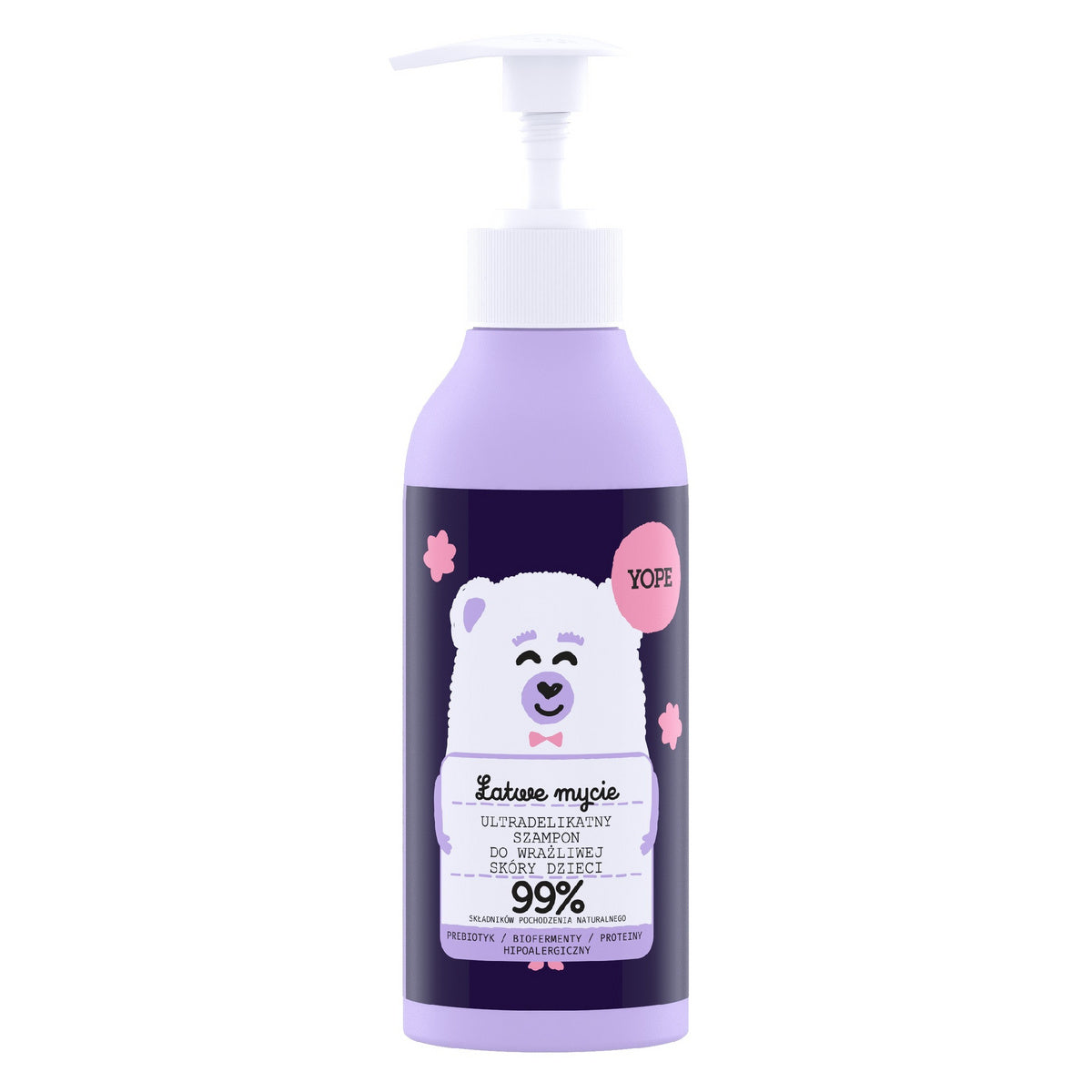 YOPE Kids Ultraplanus Šampūnas jautriai vaikų odai 300ml