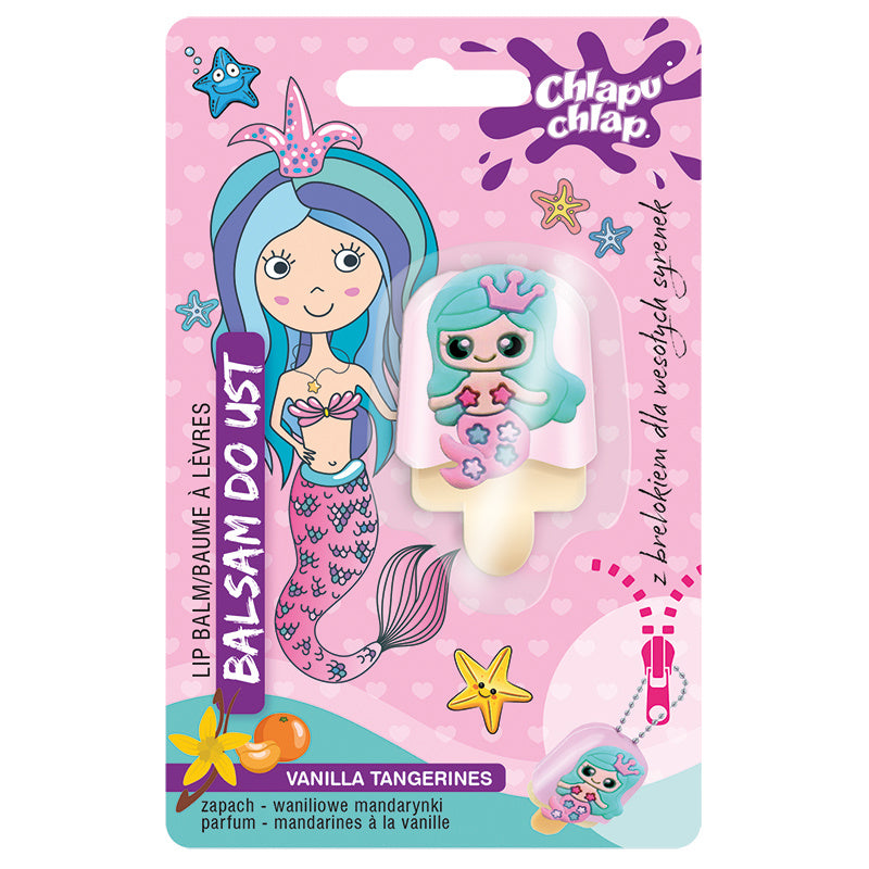 CHLAPU CHLAP Lūpų blizgis Syrenka - vanilinės mandarinų