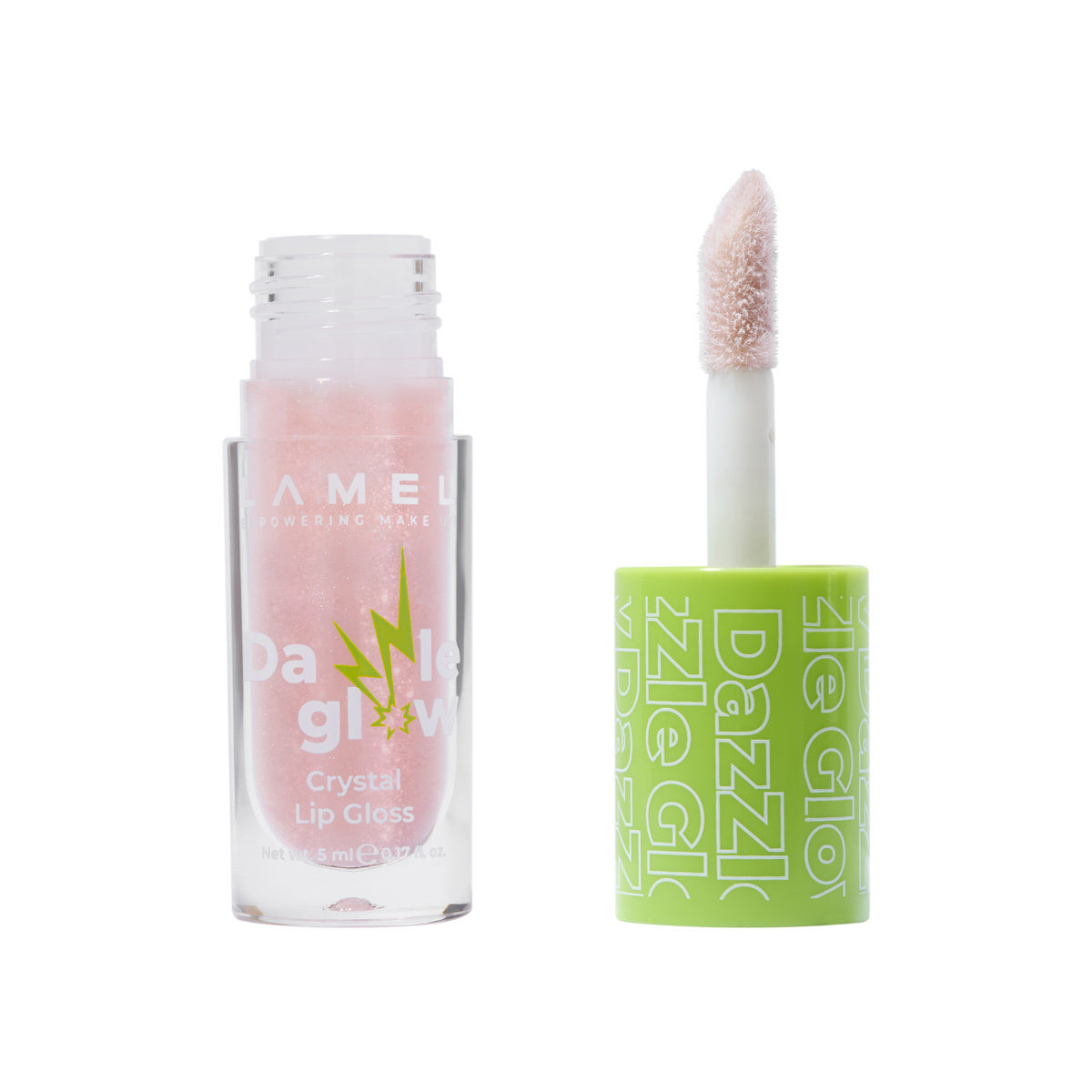 LAMEL Crystal Lip Gloss Blizgusis lūpų blizgis Dazzle Glow nr 401 5 ml