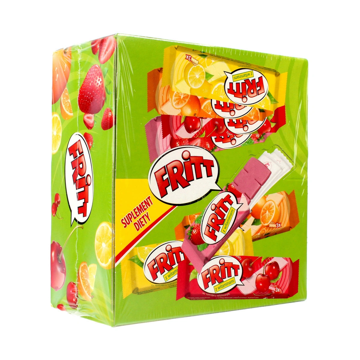 FRITT Vitamininė guma tirpstanti 1op.- 20 vnt. (35g)