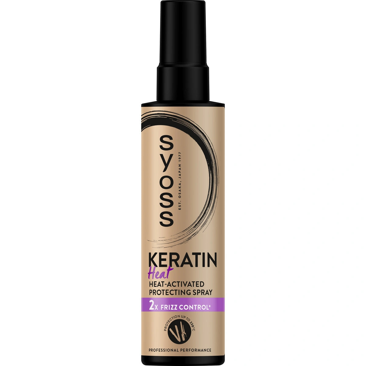 SYOSS Keratin Heat Spray modeliuojantis plaukams 200 ml