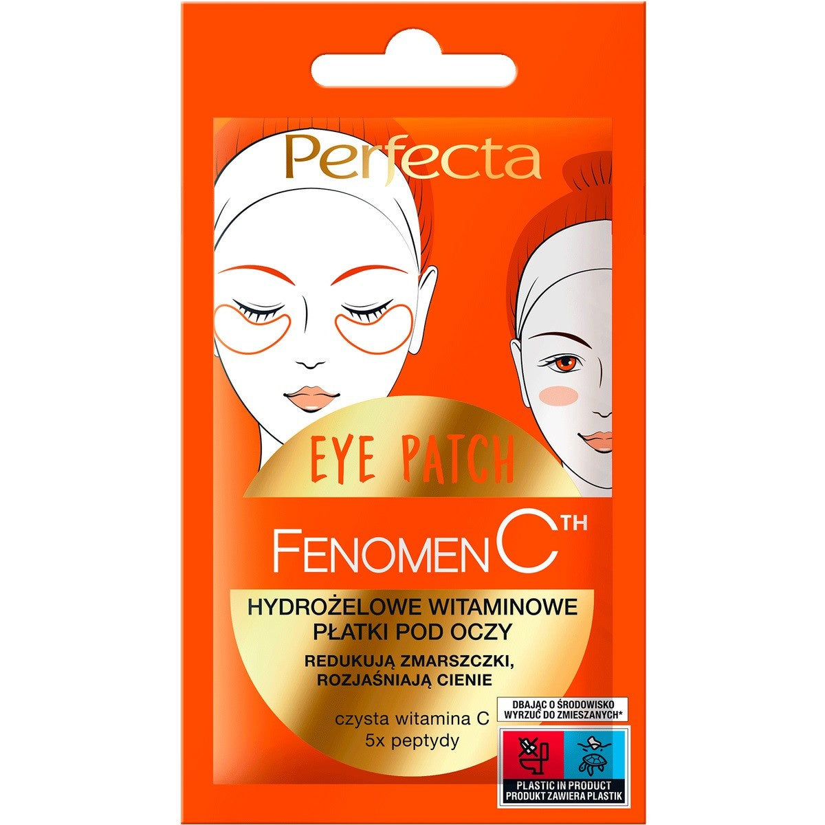 PERFECTA Fenomen C akių pleistrai su vitaminu C