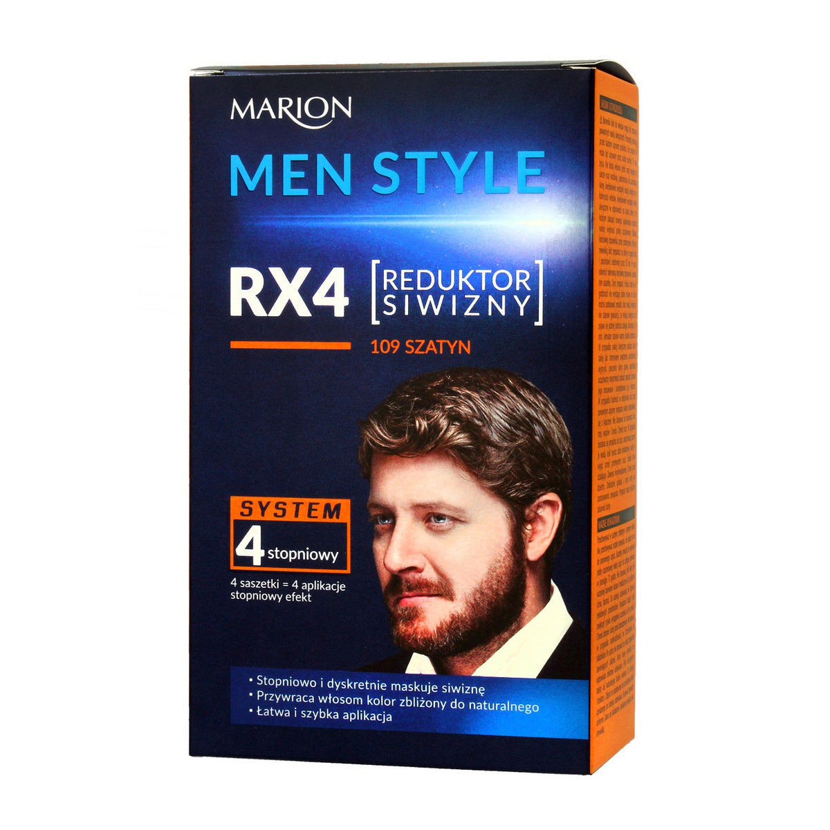 MARION Men Style Reduktor pilkų plaukų nr. 109 - Šatinas