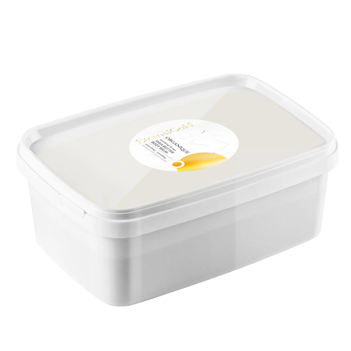 ORGANIQUE Eternal Gold Kūno balzamas su shea sviestu 700 g