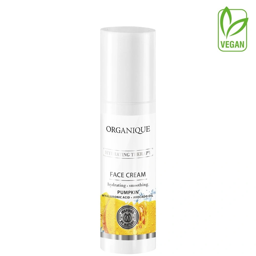 ORGANIQUE Moliūgų drėkinamasis veido kremas 50 ml