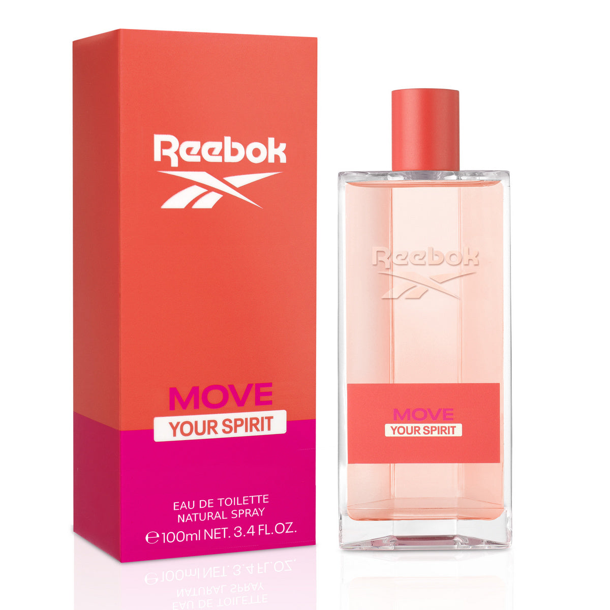 REEBOK Move Your Spirit moteriška tualetinis vanduo 100 ml