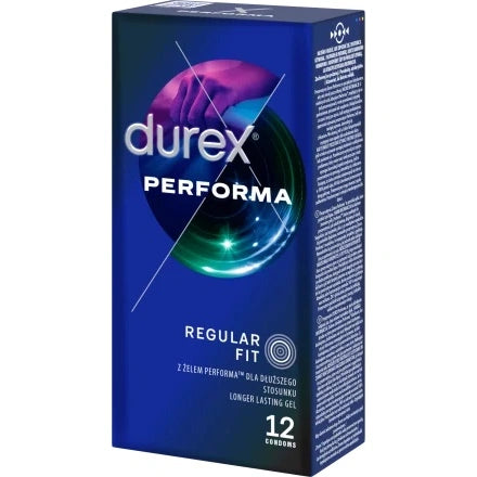 DUREX Prezervatyvai Performa 1 pakuotė - 12 vnt.