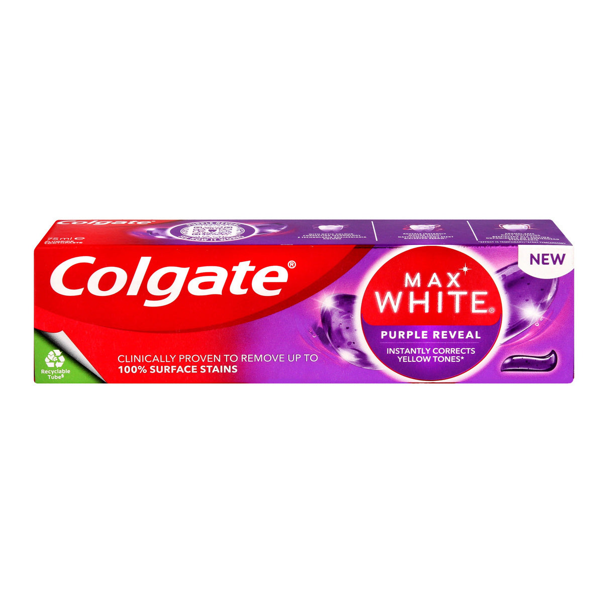 COL JU PASTA 75ml Max White Purple Reveal