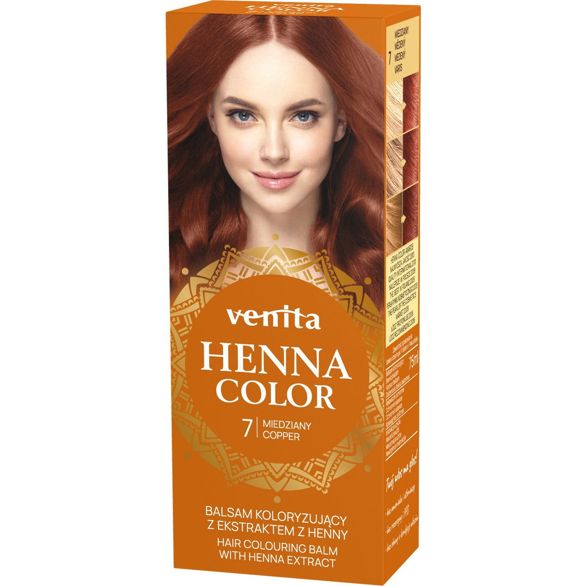 VENITA Henna Color Balsamas su henna - 7 Varis