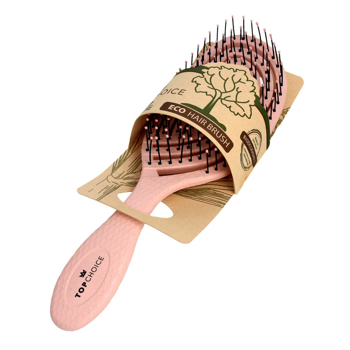 Top Choice Nature ECO plaukų šepetys (64098) 1vnt