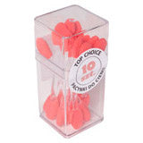 TOP CHOICE Dviejų pusių aplikatoriai šešėliams (35258) 1 pakuotė - 10 vnt.