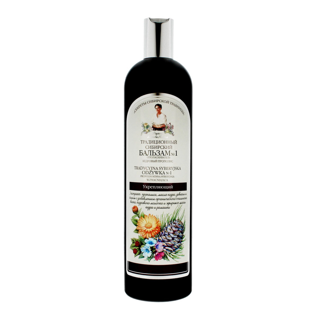 Babuszkos Agafijos tradicinis Sibiro balzamas Nr. 1 stiprinantis 550 ml