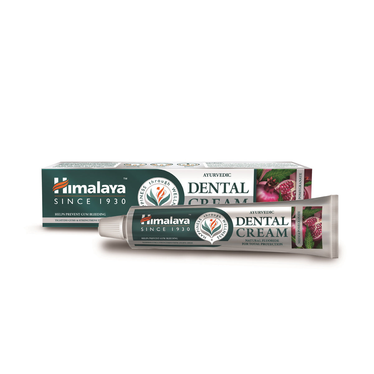 HIMALAYA Dantų kremas Ajurvedinė dantų pasta su natūraliu fluoru 100g