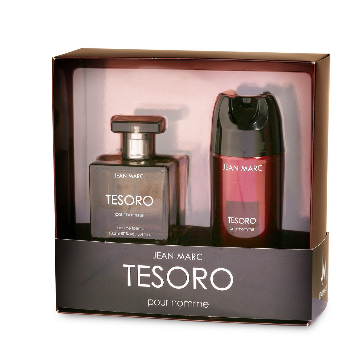 JEAN MARC Tesoro Dovanų rinkinys vyrams - Tualetinis vanduo 100 ml + Dezodorantas 150 ml