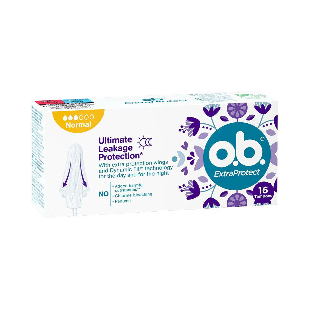 JOHNSON OB Extra Protect Tamponai Normal 16 vnt.