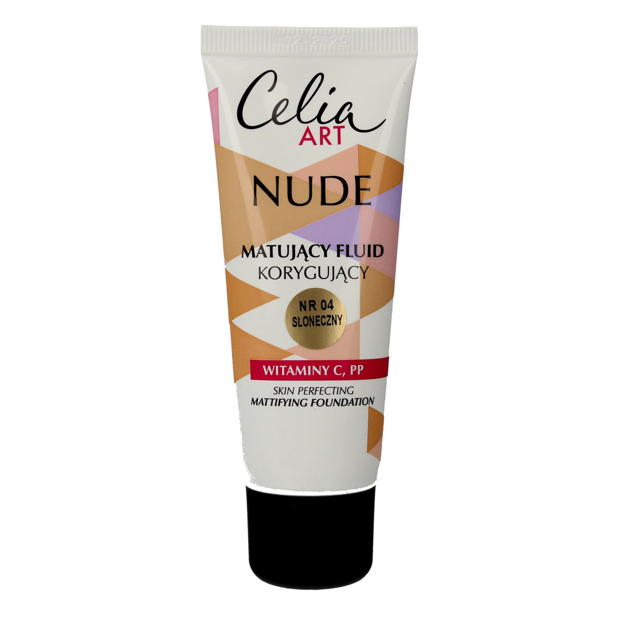 Celia Art Nude Matavimo Fluidas koreguojantis nr 04 saulėtas 30ml