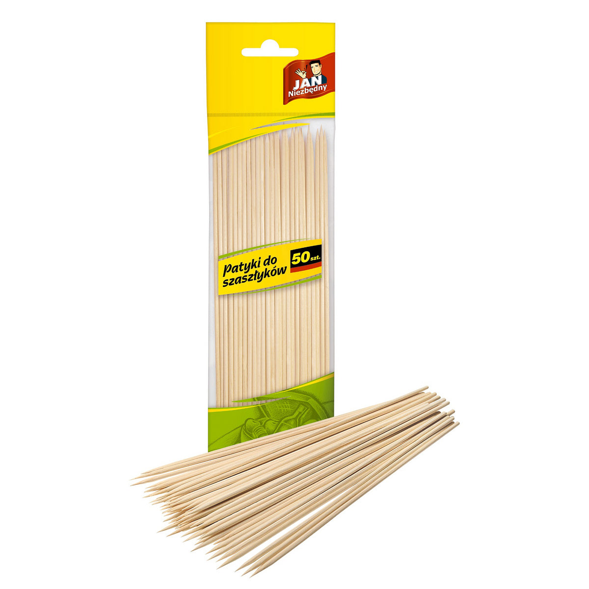 Jan Niezbędny šašlykų pagaliukai 1op.-50vnt.