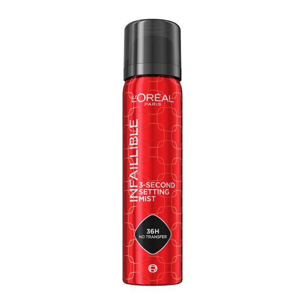 LOREAL Infaillible Infaillible 3 Seconds Spray makiažo fiksatorius 75 ml