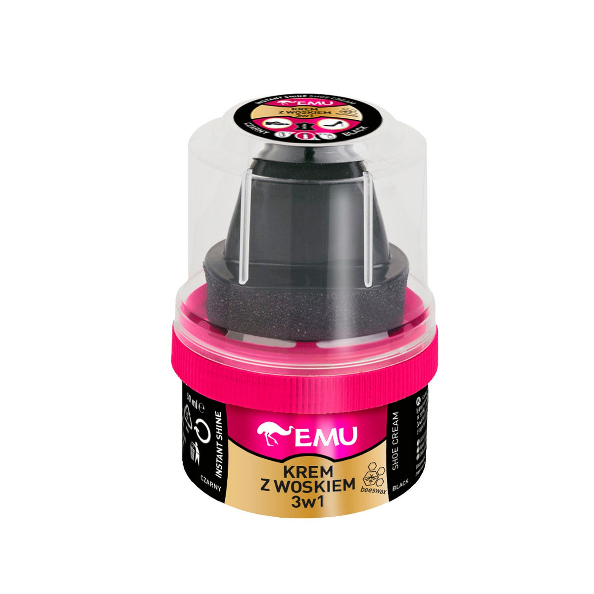 EMU kremas su vašku juodas 50ml