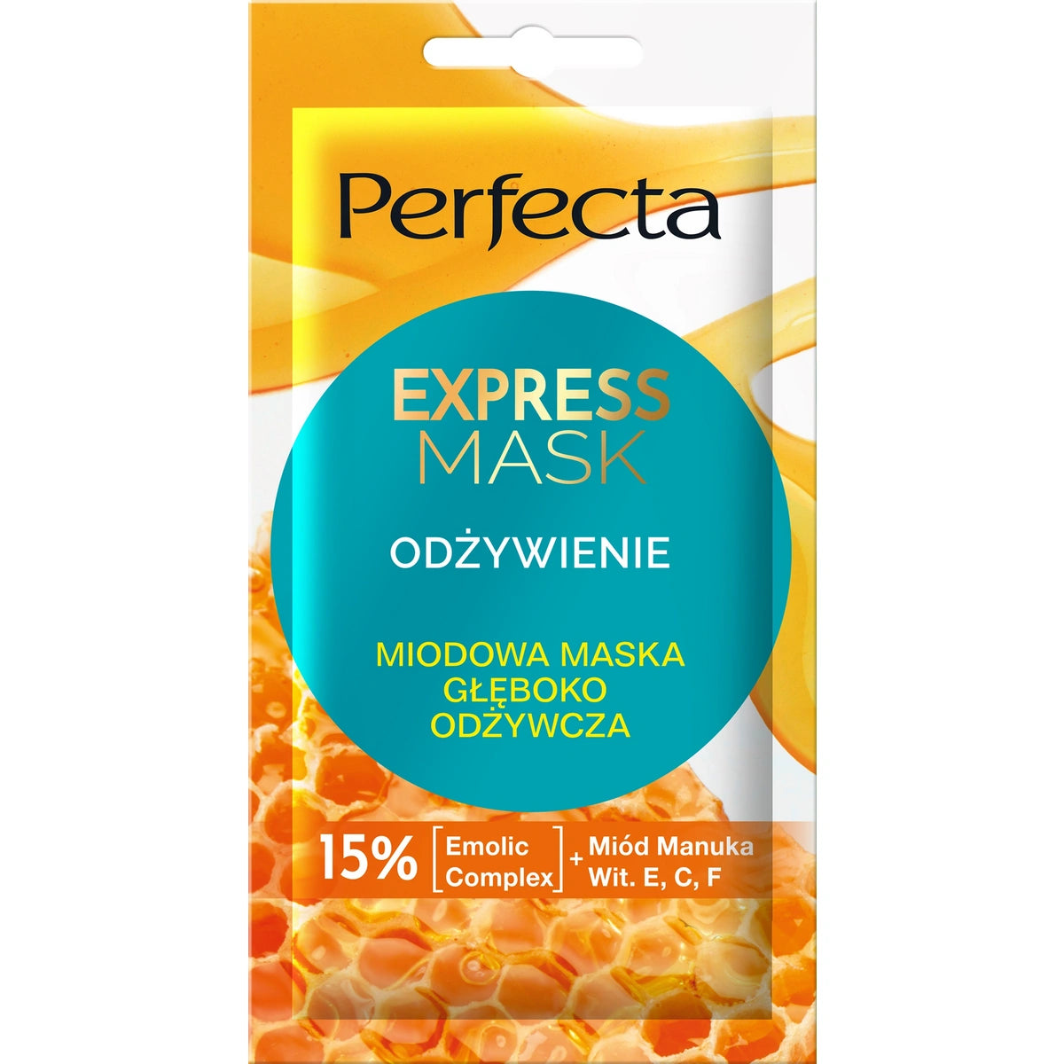 PERFECTA Express Medaus kaukė giliai maitinančia