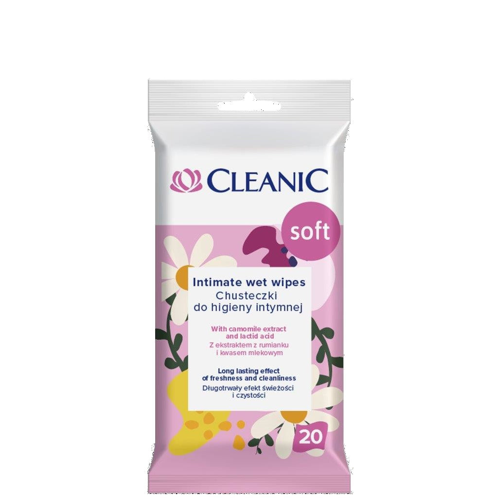 CLEANIC Intymios higienos servetėlės Soft 1op.-20vnt